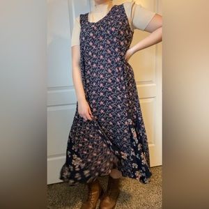 90s Floral Dress